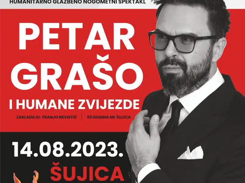 Ulaznice za Šujički humanitarni spektakl Petra Graše puštene u prodaju