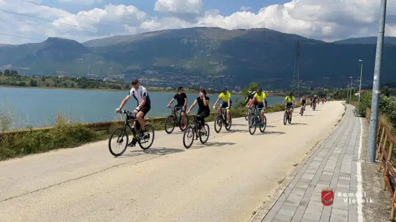 Biciklisti proveli dan na Ramskom jezeru na I. Ramskoj biciklijadi
