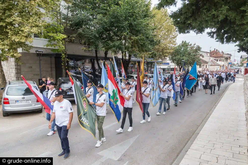 FOTO: U Grudama obilježena 30. obljetnica Hrvatske republike Herceg Bosne i Dan branitelja
