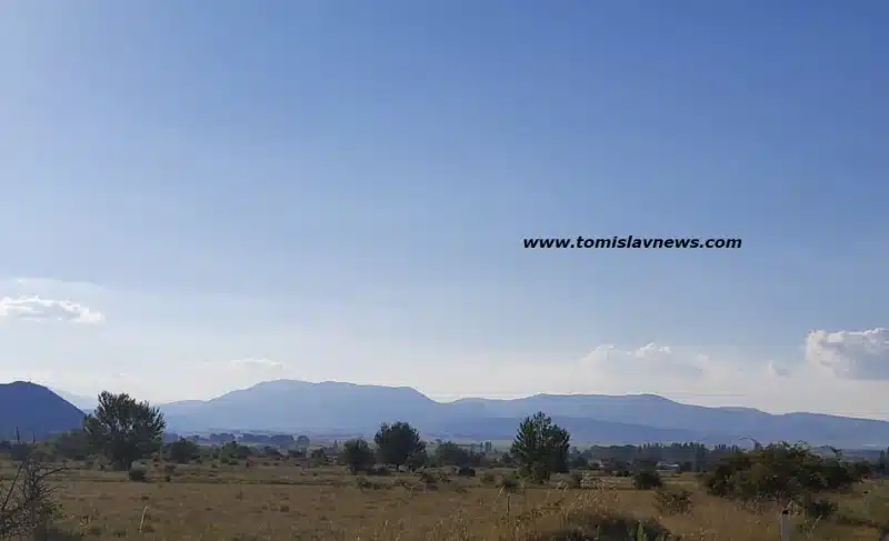 DOBRO vam razmjeno vedro i sparno jutro iz Tomislavgrada!