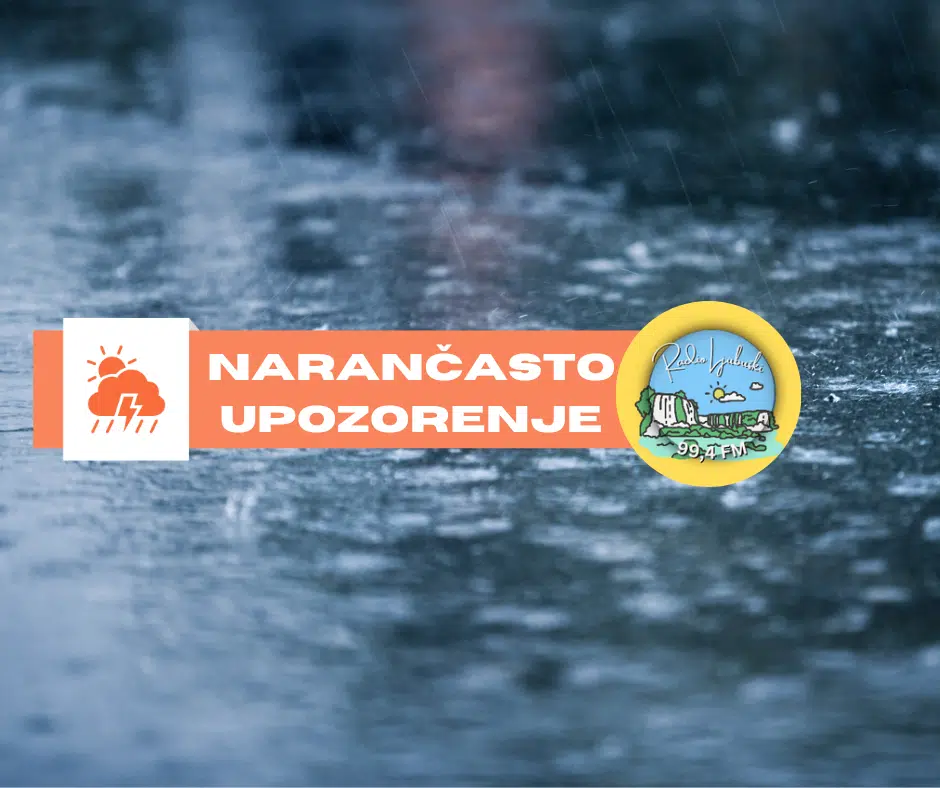 FHMZ: Narančasto upozorenje