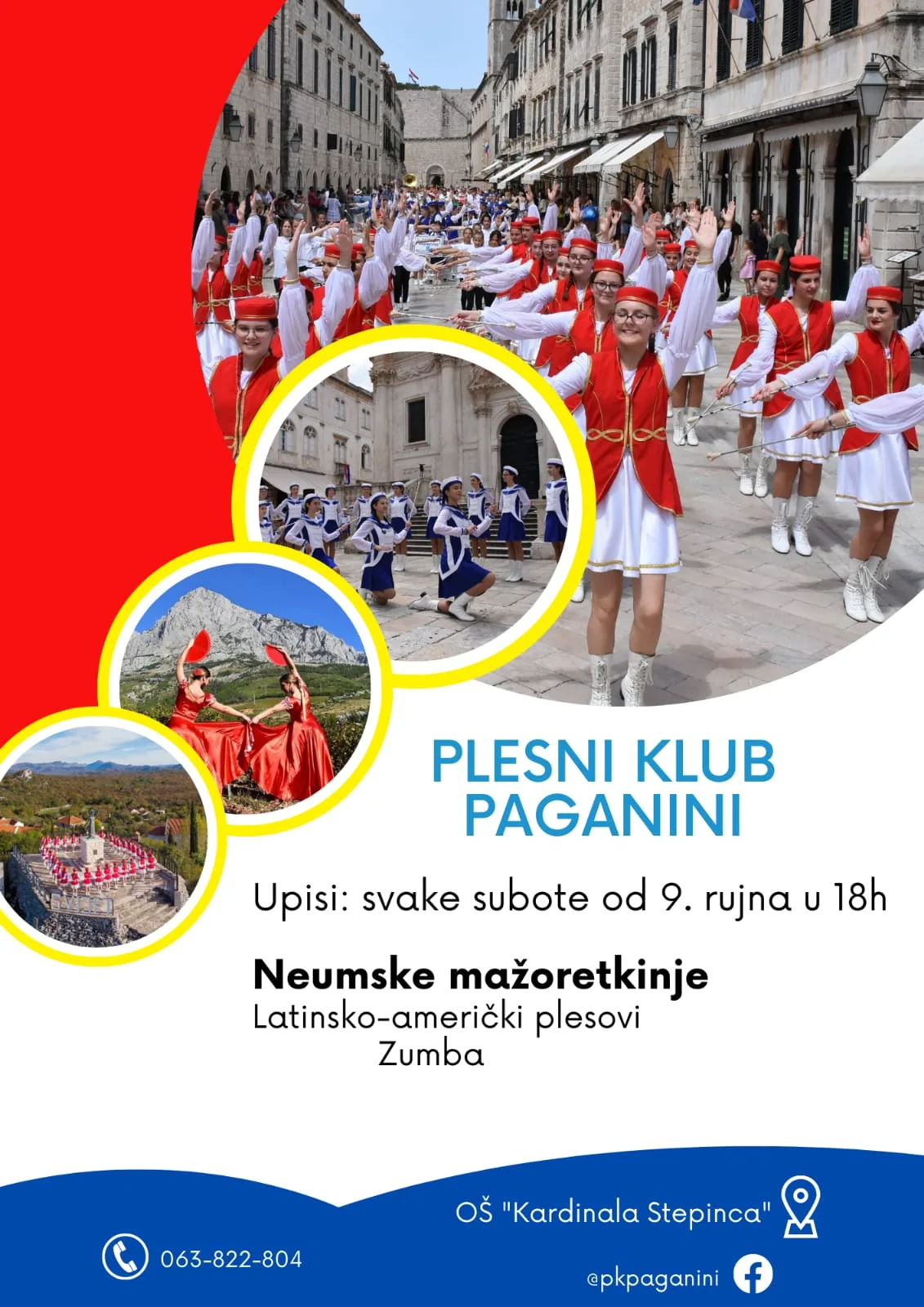 Upisi u plesni klub Paganini u Neumu – Postani neumska mažoretkinja!