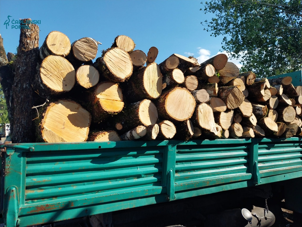 foto | cijena ogrjeva u čapljini: cijepana drva 130 do 140 km, u metru 120 km