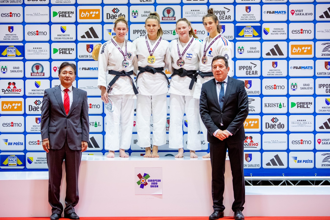 prvi takmičarski dan – anđela samardžić zlatna na european judo open sarajevo 2023