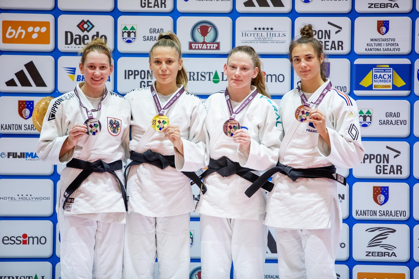 prvi takmičarski dan – anđela samardžić zlatna na european judo open sarajevo 2023