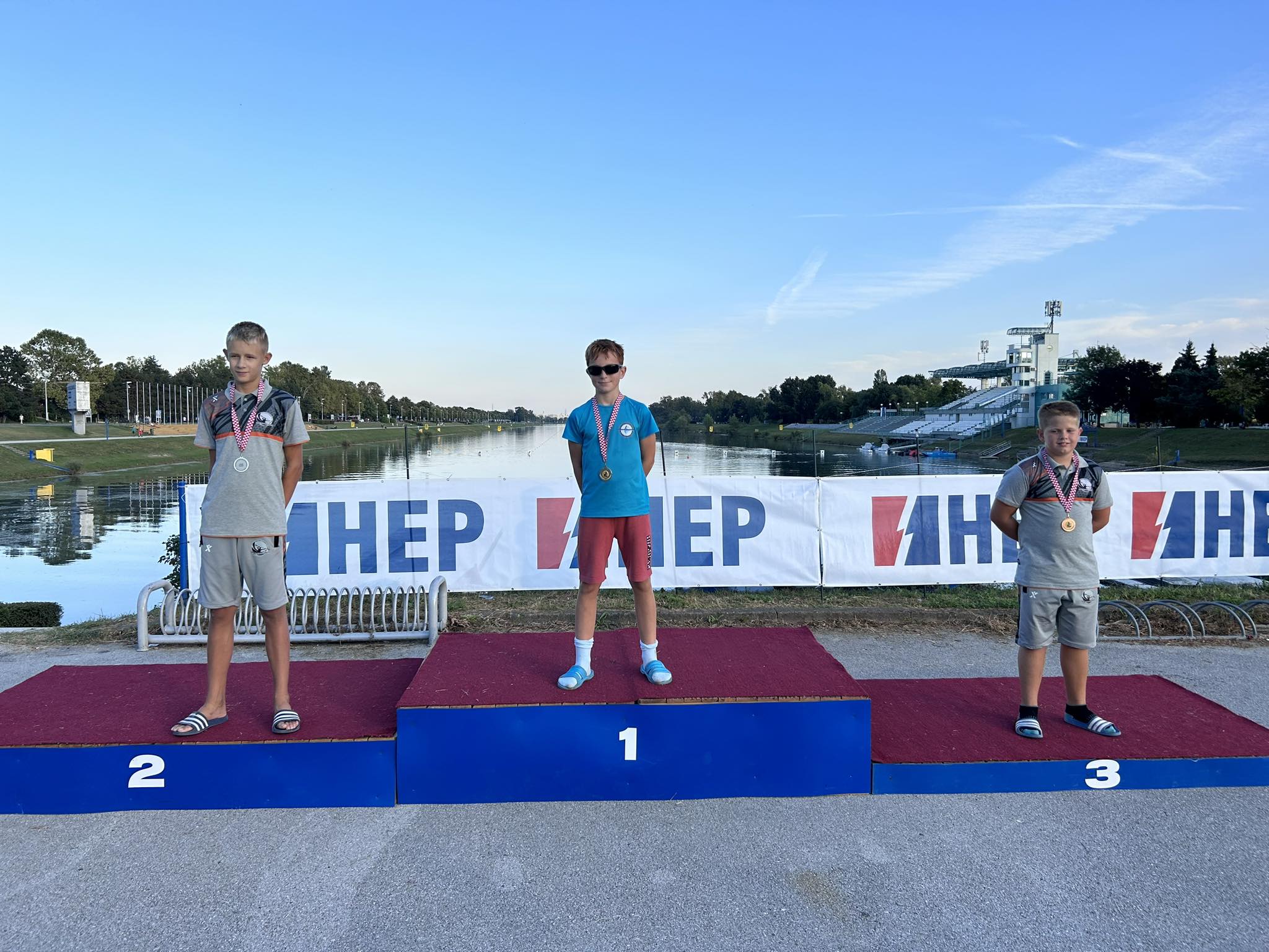 mladi kajakaši neumskih korijena osvojili prvo i treće mjesto na državnom prvenstvu hrvatske
