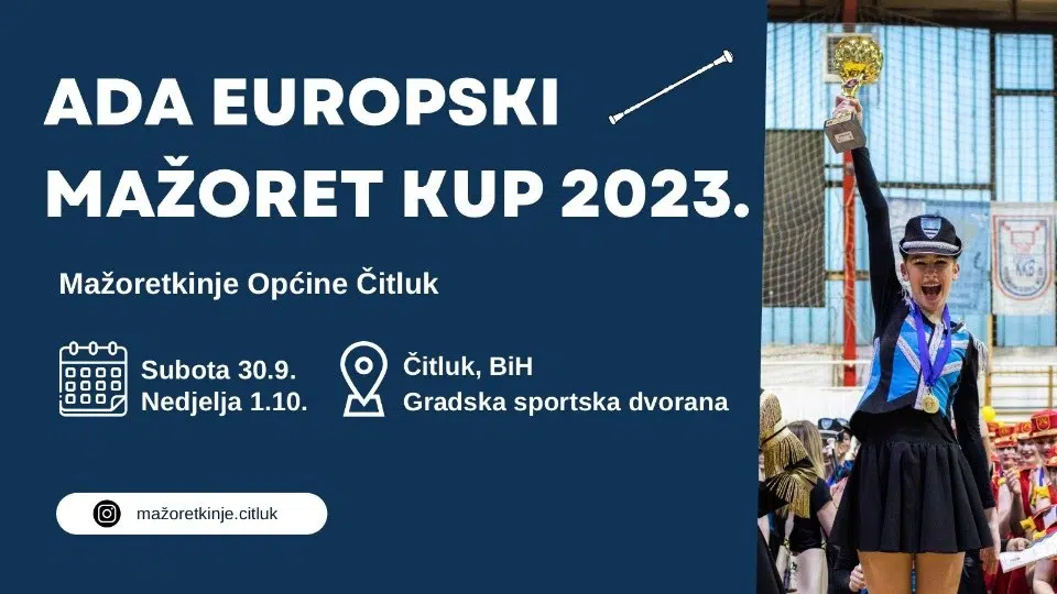 Europski ADA mažoret kup u Čitluku