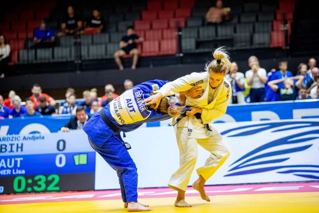 Prvi takmičarski dan – Anđela Samardžić zlatna na European Judo Open Sarajevo 2023
