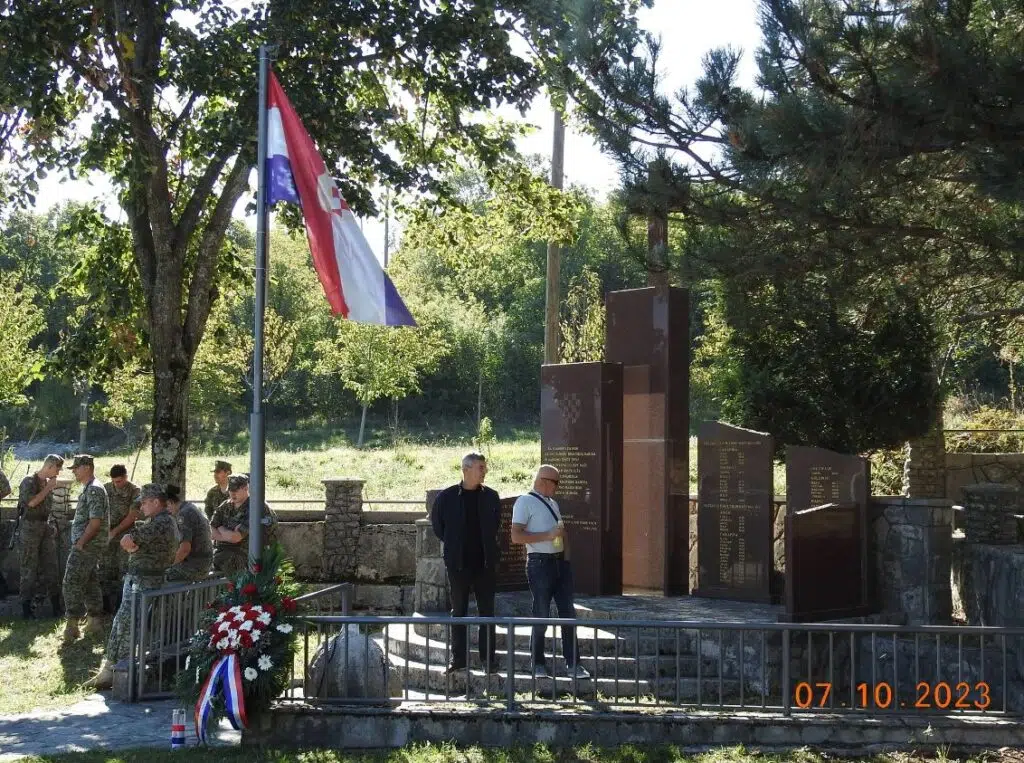 Sjećanje na poginule branitelje na Vrdima