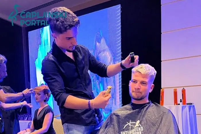 FOTO | Tarik Serdar iz Čapljine nagrađen na Festivalu Frizera Europe i Azije
