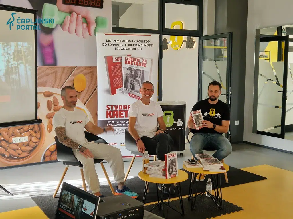 FOTO | U Čapljini održani predstavljanje knjige i radionica ”Stvoreni za kretanje”