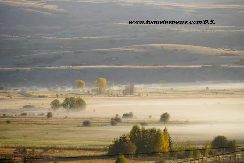 DOBRO vam oblačno, kišovito i razmjerno toplo jutro iz Tomislavgrada!
