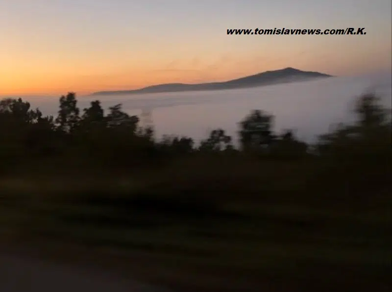 DOBRO vam vedro i maglovito jutro iz Tomislavgrada!