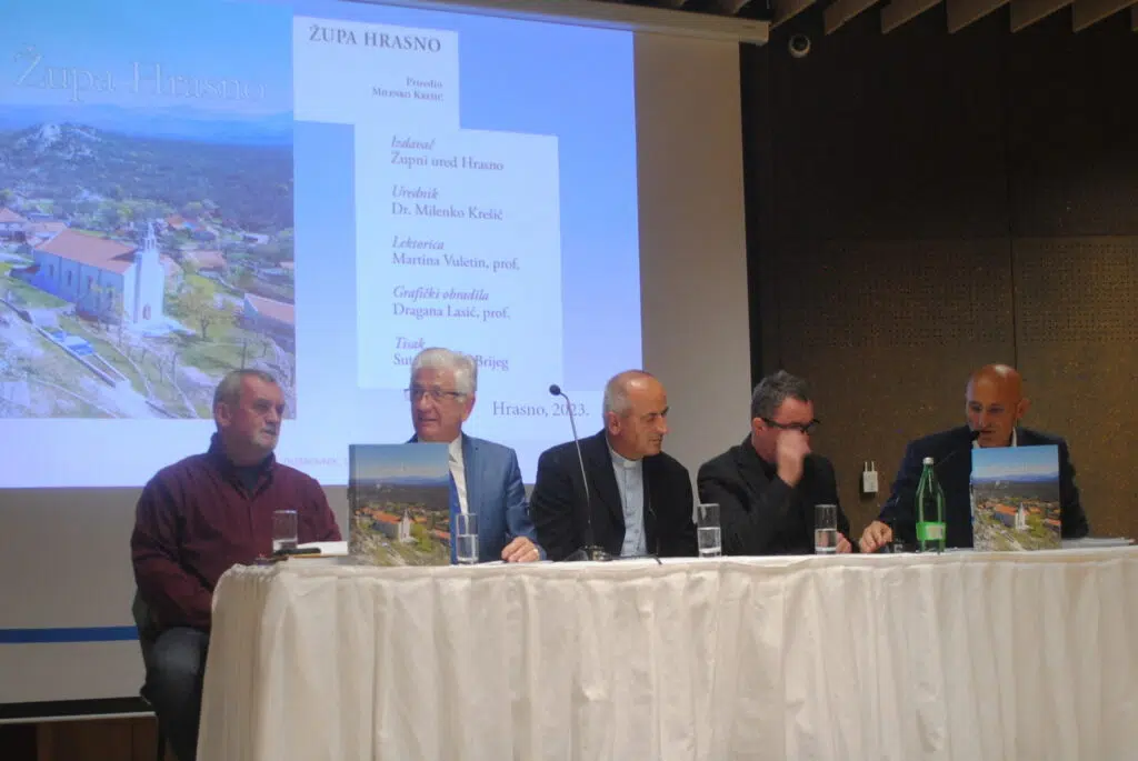 Dubrovnik: Predstavljena monografija „Župa Hrasno“