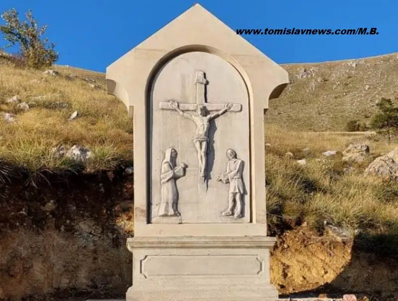 FOTO EKSKLUZIVA: Otvaranje i blagoslov povijesnog, zavjetnog Križnog puta od ostataka bazilike iz 4. stoljeća do vrha Tušnice planirano je za Svisveti, 2023.