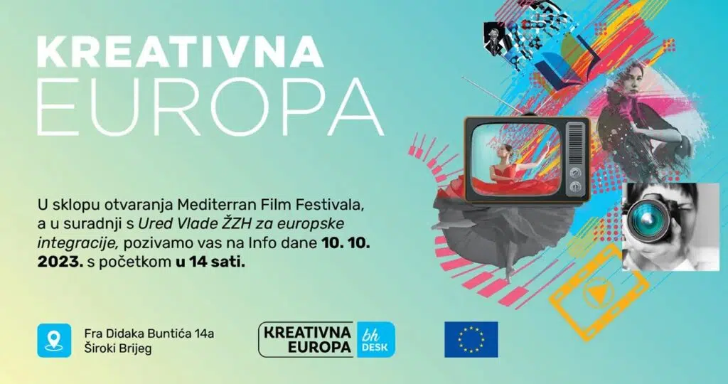 INFO DAN PROGRAMA “KREATIVNA EUROPA”