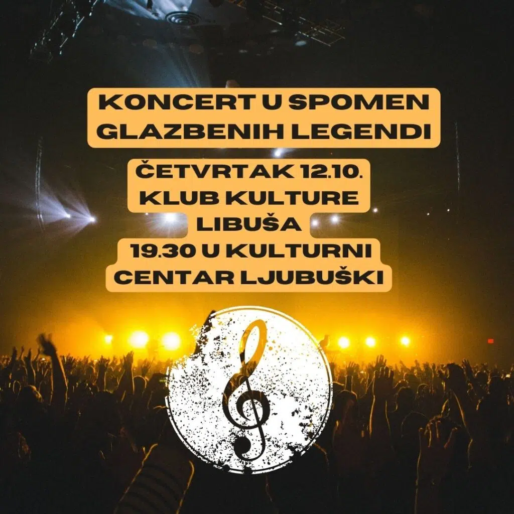 Koncert u spomen glazbenim legendama