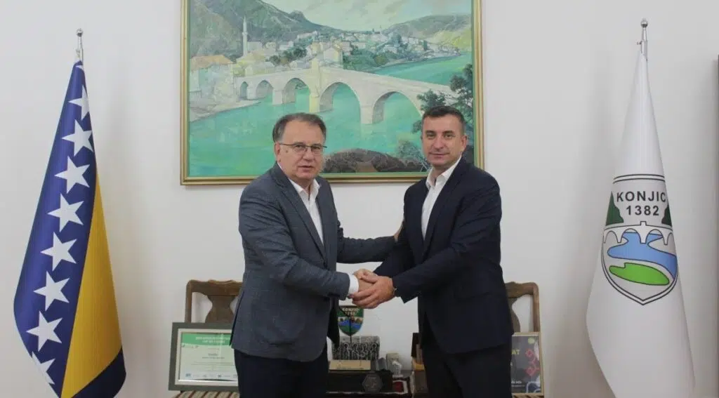 Premijer Federacije Bosne i Hercegovine Nermin Nikšić danas boravi u posjeti Gradu Konjicu