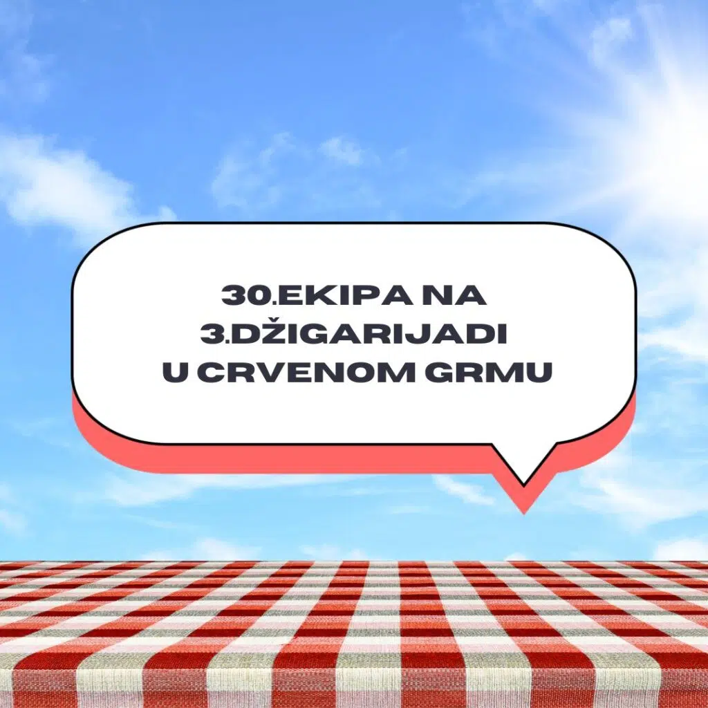 Prijavljeno 30.ekipa na 3.Džigarijadi u Crvenom Grmu