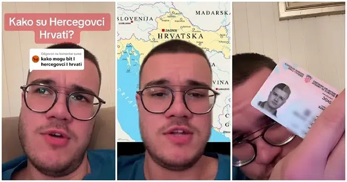 VIDEO | Čapljinac izazvao raspravu na TikToku: “Evo kako su Hercegovci Hrvati”