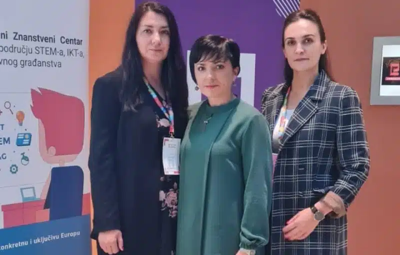 FOTO:Na Enter konferenciji u Splitu OŠ „Fra Lovro Karaula“ iz Livna je predstavila primjer dobre prakse