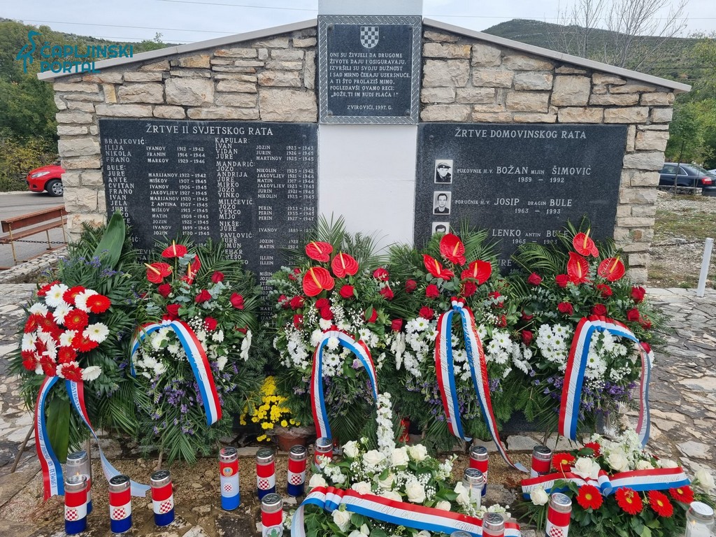 foto | u zvirovićima održan komemorativni skup ”u spomen na hrvatske vitezove” – čapljinski portal