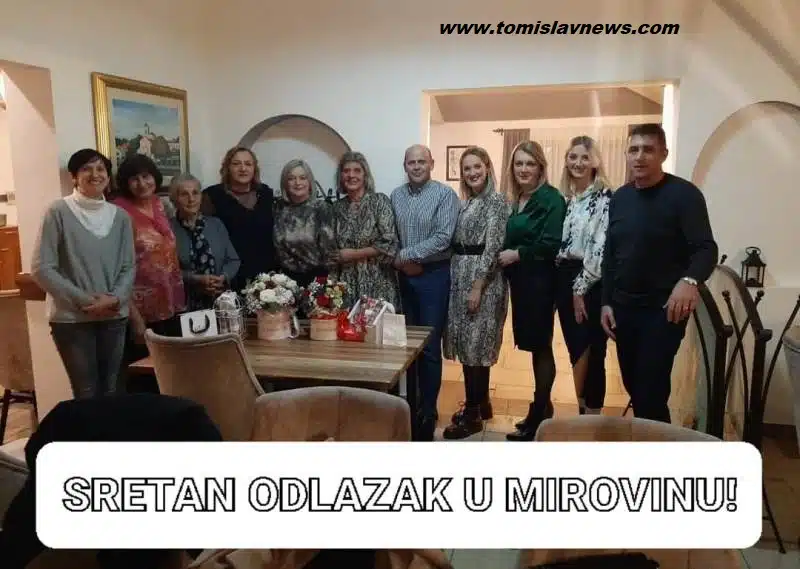 FOTO ČESTITKA: Nakon 40 godina rada u Centru za socijalnu skrb Tomislavgrad u zasluženu mirovinu danas su ispraćene gospođe Emilija Zrno i Nada Jurčević
