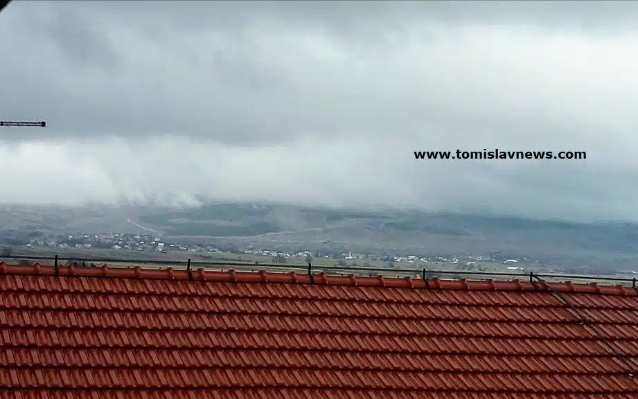 DOBRO vam oblačno i kišovito jutro iz Tomislavgrada!