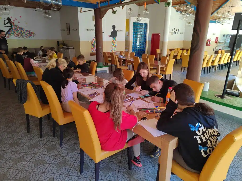 Kreativna atmosfera na radionici ‘Strip dostupan svima’