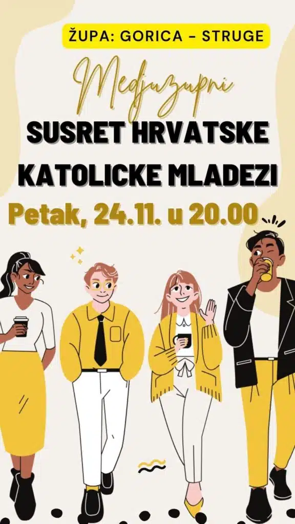 Međužupni susret HKM-a večeras u župi Gorica-Struge