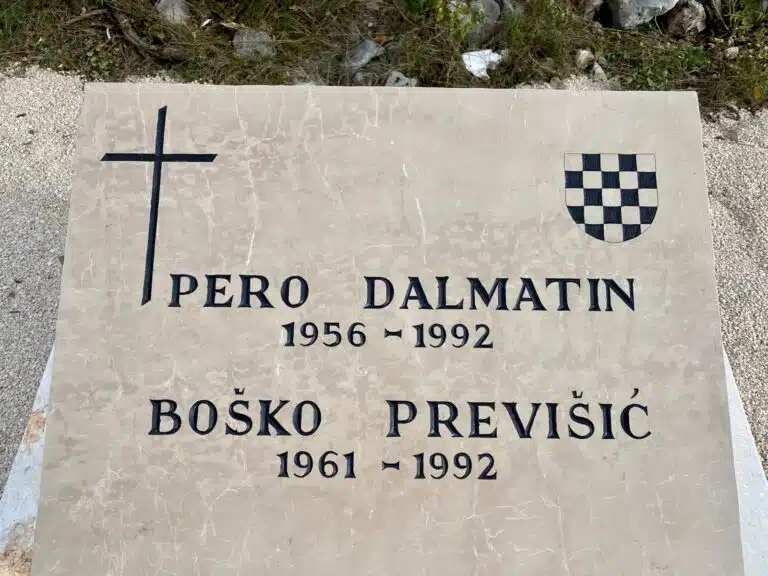 Obilježena 31. godišnjica pogibije pokojnog Boška Previšića i Pere Dalmatina