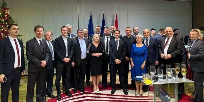 Na ovogodišnjem Božićnom prijemu u Sarajevu odazvali su se brojni Livnjaci