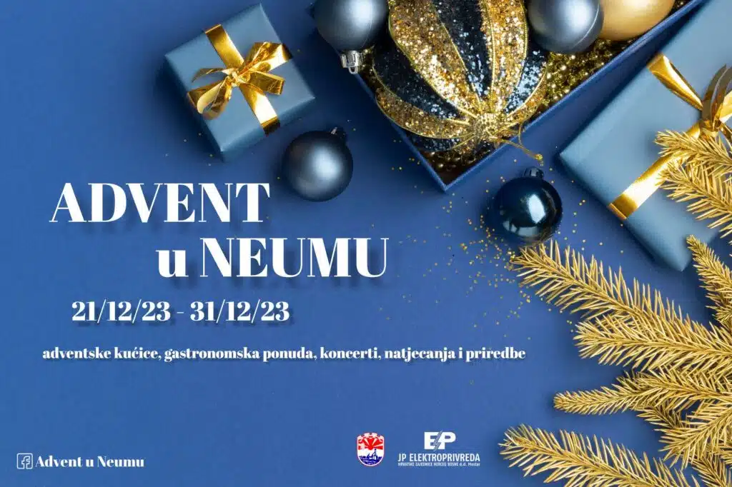 NAJAVA | Donosimo program Adventa u Neumu 2023.