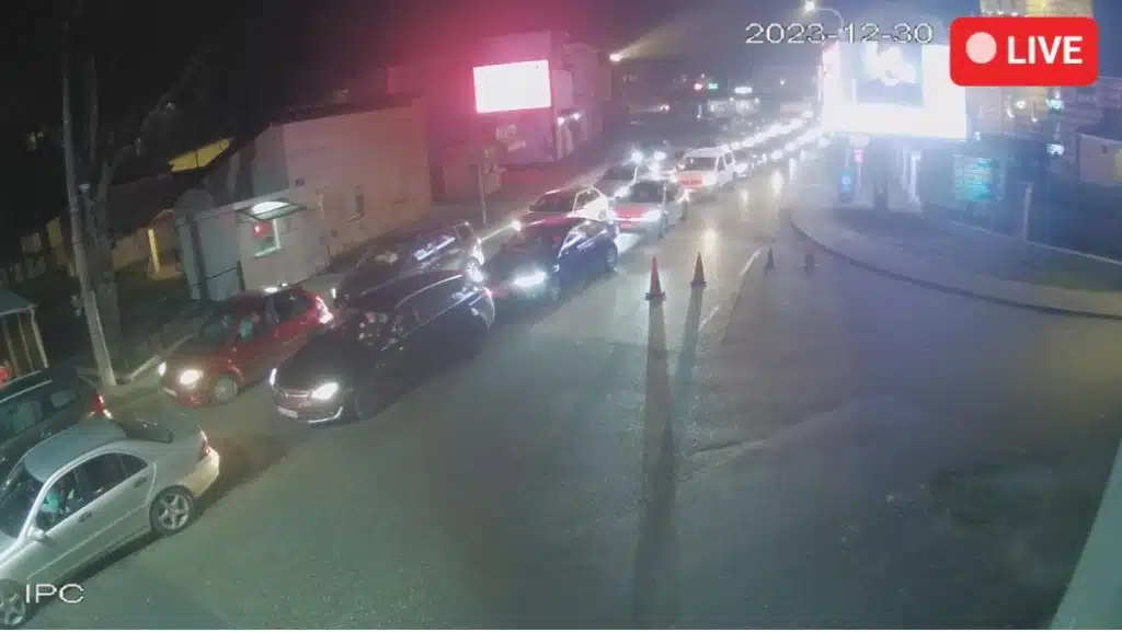 Blagdanske gužve na graničnim prijelazima