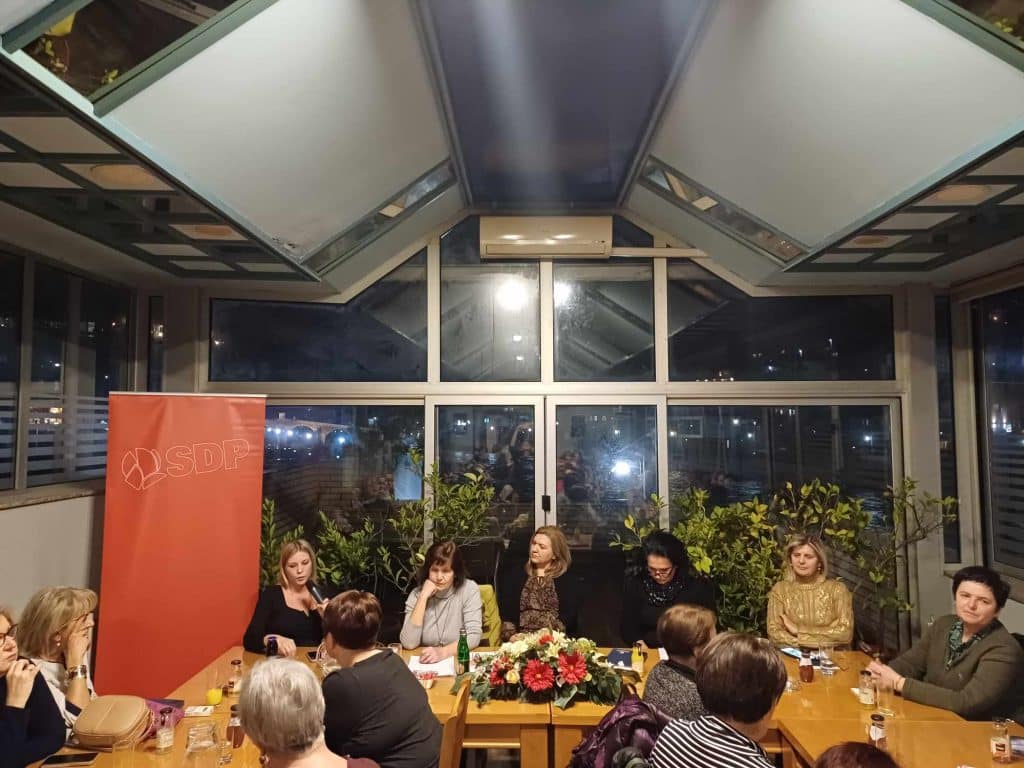GO SDP Konjic: Večeras održana tribina “Zdravlje žene”