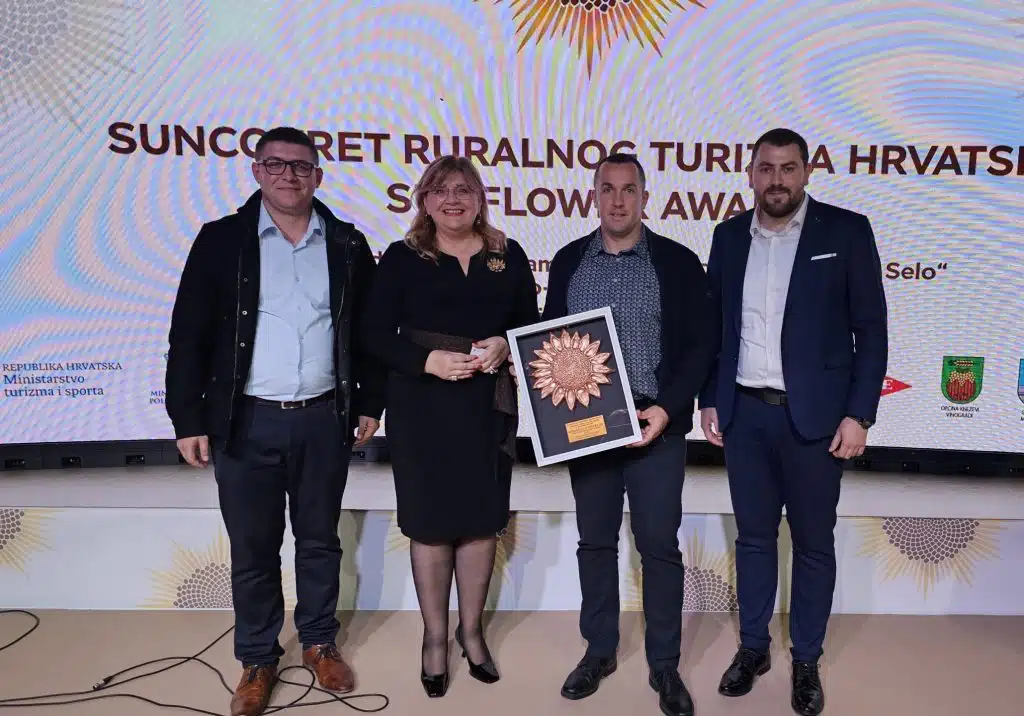 Marino Vidović iz Livna među dobitnicima nagrade “Suncokret ruralnog turizma – Sunflower Award“ 2023.