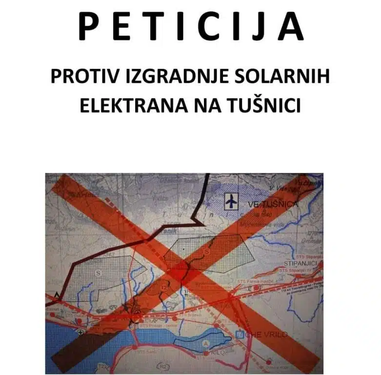 POČELO prikupljanje potpisa za Peticiju protiv izgradnje solarnih elektrana na Tušnici