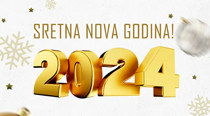 Želimo vam uspješnu i sretnu novu 2024. godinu!