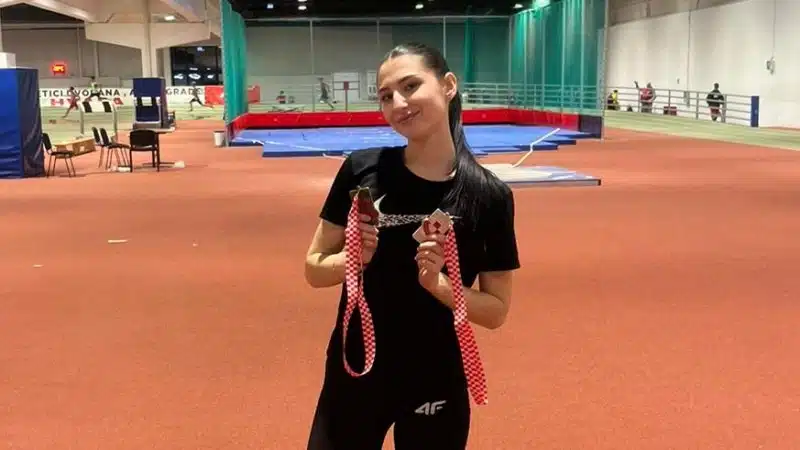 Anna Ćurković osvojila srebrnu i brončanu medalju na juniorskom Prvenstvu Hrvatske