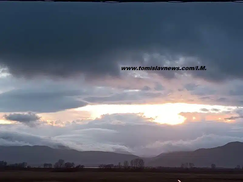 DOBRO vam oblačno i toplo jutro iz Tomislavgrada!