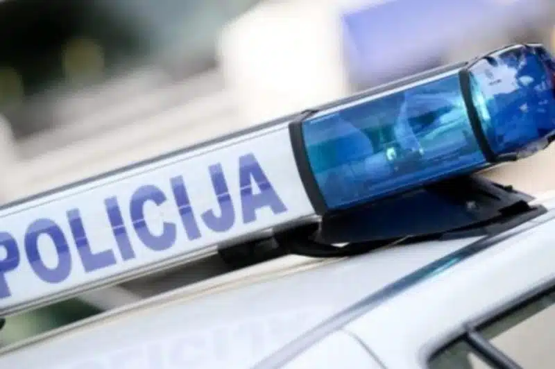 Policijska potjera: BH.državljanin krijumčario migrante i udario u stup |