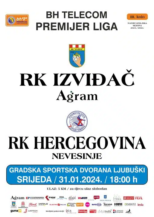 U zaostaloj prvenstvenoj utakmici Izviđač večeras dočekuje Hercegovinu iz Nevesinja