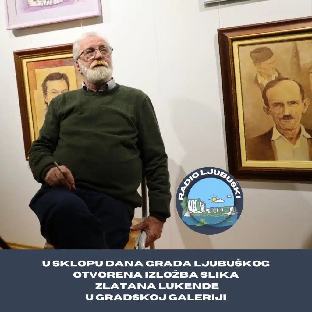 Otvorena izložba slika Zlatana Lukende u Gradskoj galeriji