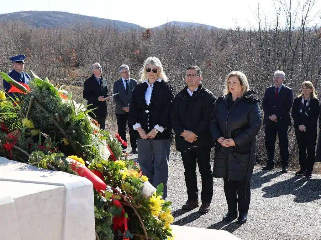 Na Matića brdu obilježena 20. godišnjica pogibije Borisa Trajkovskog