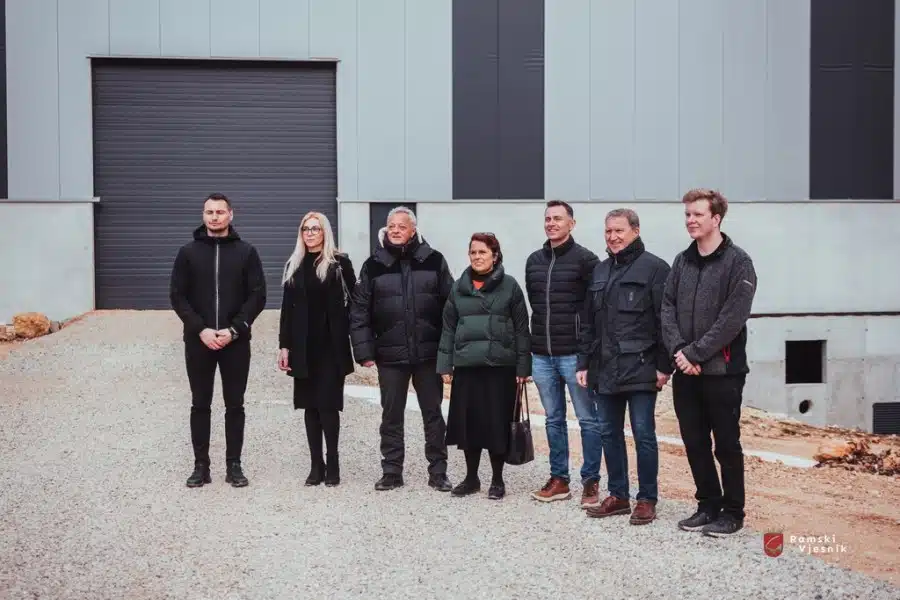 Predstavnici tvrtke Liebherr obišli gradilište tvornice “GS-RAMA”