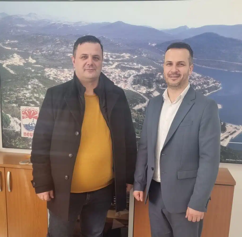 Prvi službeni posjet: Anđelko Maslać razgovarao s načelnikom Općine Neum