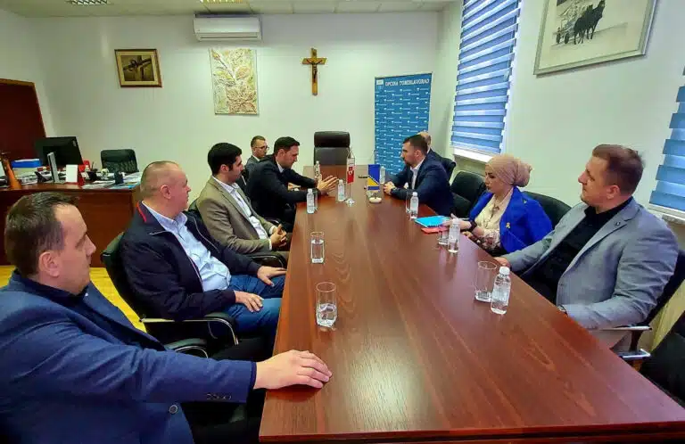 Ministar Adnan Delić u radnome posjetu Tomislavgradu