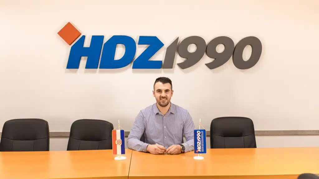 Mate Vukadin kandidat HDZ-a 1990 za gradonačelnika Livna