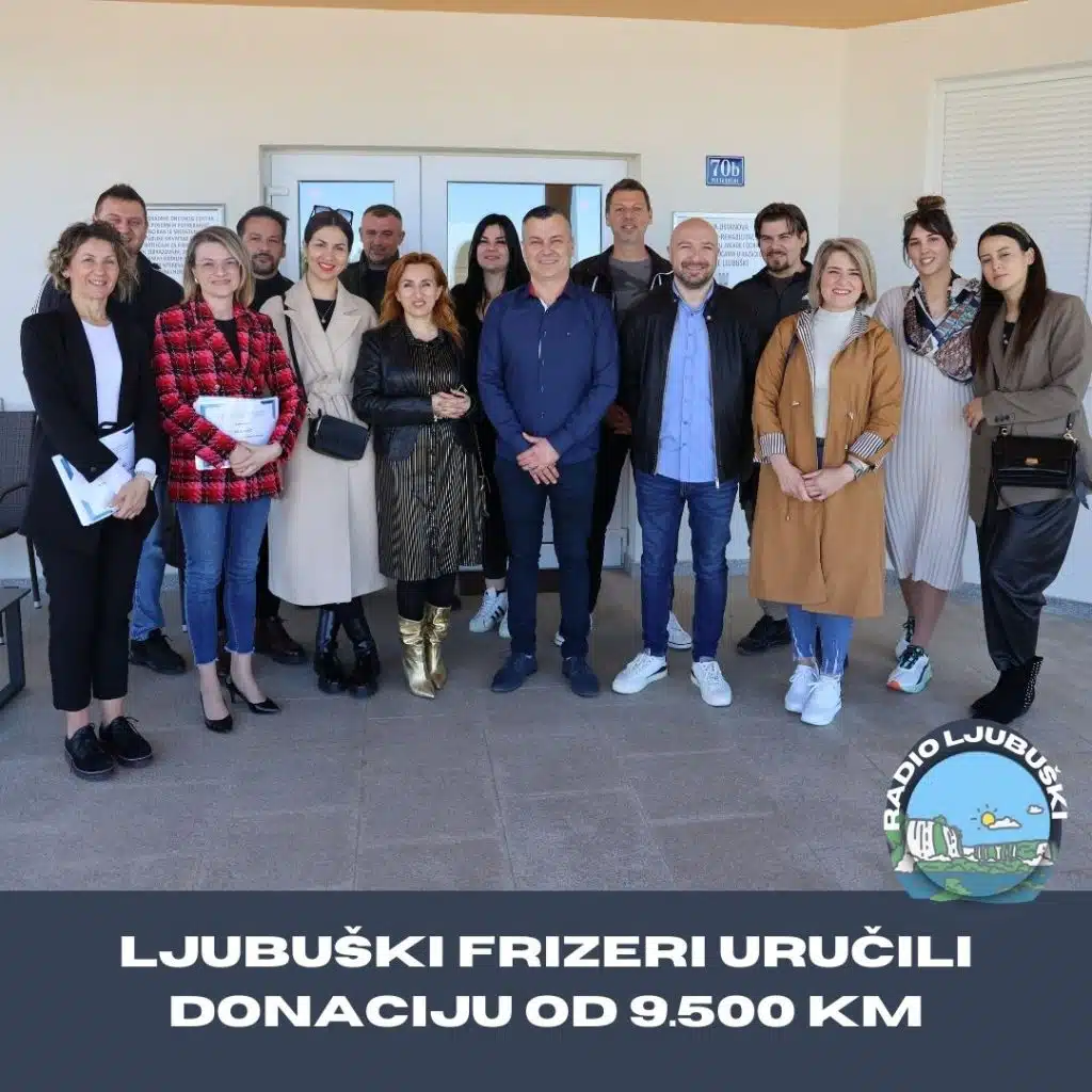 Ljubuški frizeri uručili donaciju od 9.500 KM