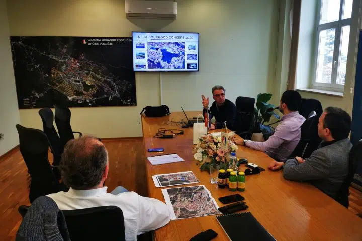 Radni boravak projektnog tima arhitekata u Općini Posušje